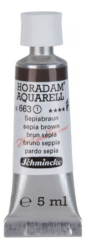 Tinta Aquarela Horadam Schmincke 5ml S1 663 Sepia Brown