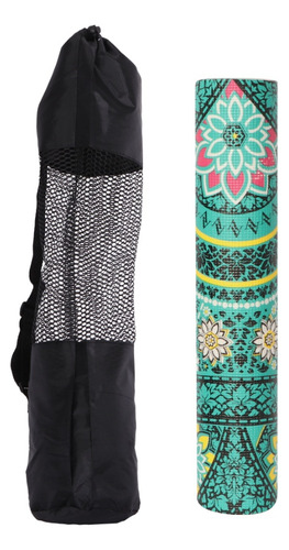 Colchoneta Yogamat 6mm Estampada Con Bolso-mándala-pilates