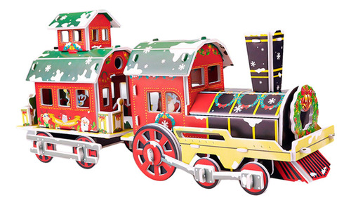 Diy Casas De Navidad Decoración Actividades Favor De Tren L