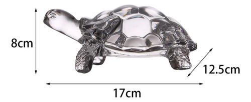 Estatua De Tortuga Fengshui, Colección De Cristal De M