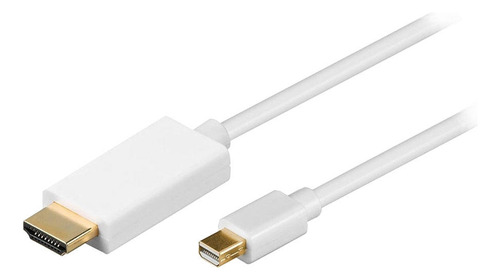 Cable Video Audio Mini Displayport Compatible Con Hdmi 1.8m