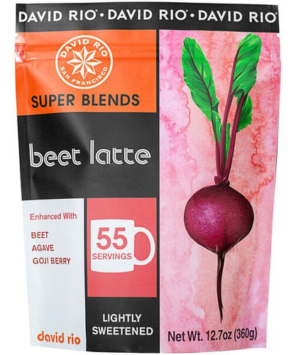 Té Chai David Rio Super Blend Betabel Latte 360grs.