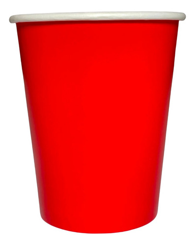 Vasos Polipapel Rojos X 6u - Lollipop