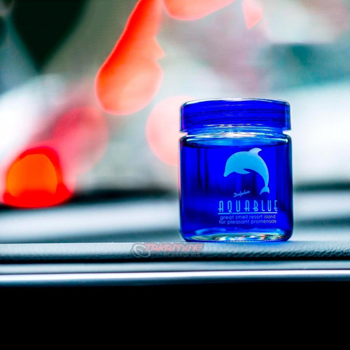 Imagem 3 de 6 de Cheirinho Importado Aquablue Para Carro Embalagem Com 115ml