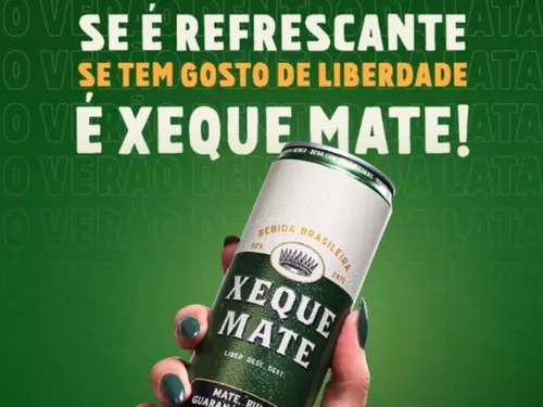 Fardo 24 Latas Bebida Xeque Mate Rum Limão 355ml Entrega Nf