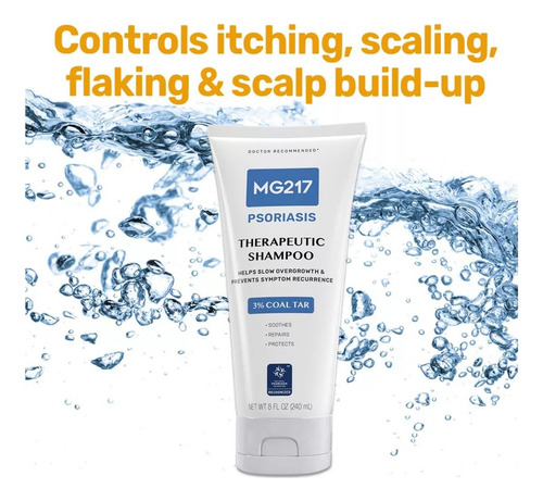 Mg 217 ChampĂș Para Psoriasis, 3% Alquitran 8 Onzas 240ml