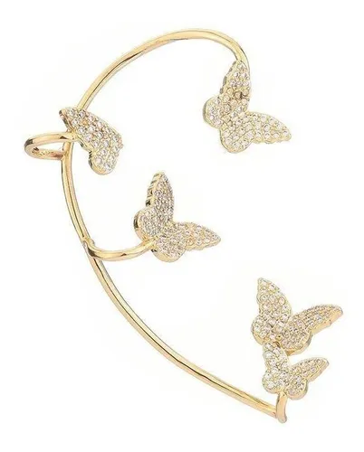 Pendientes Arete De Clip Alrededor De La Oreja Accesorio