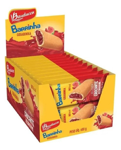 Barrinha Goiabinha 30g Cx 20 Un Bauducco