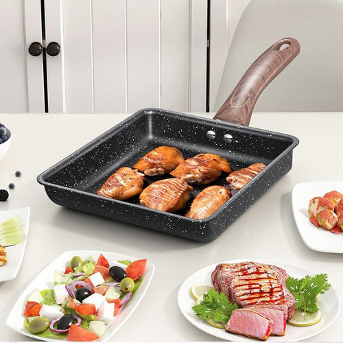 Tamagoyaki Japanese Omelette Pan Mini Pan19x15cmwoodhandle