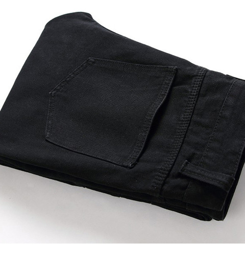 Pantalones De Hombre Pantalones Vaqueros Ajustados De Moda D