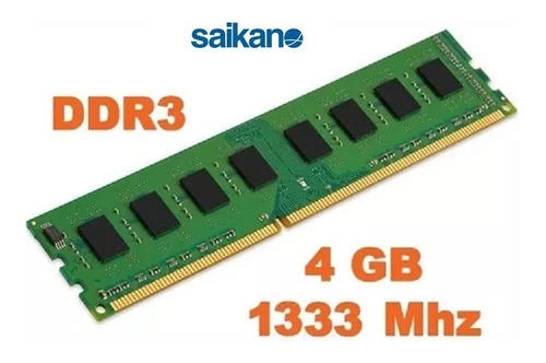 Memoria Ddr3 2 X 4 Gb 1333 Mhz Cl9 1.5 V Total 8 Gb
