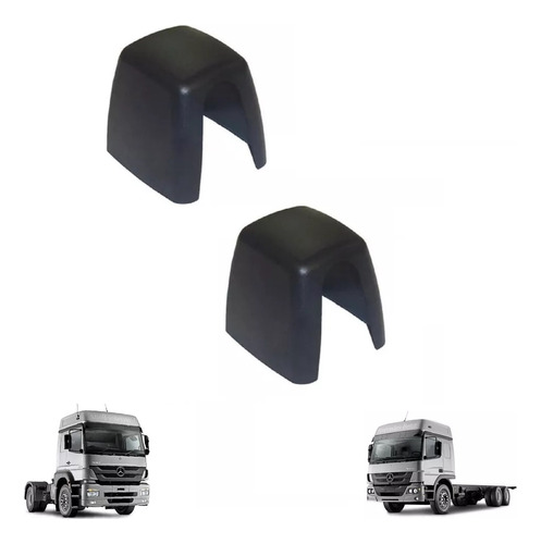 Kit 2 Capa Acabamento Retrovisor Mb Axor 2005/ 0008113607