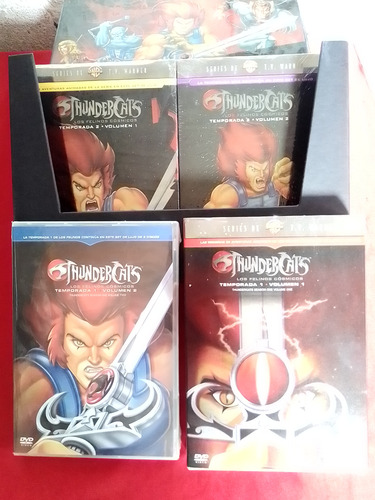 Thundercats Paquete Serie Completa 24 Discos Dvd (Usado)