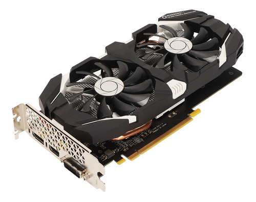 Imagen 7 de 10 de Tarjeta Gráfica Gddr5 Para Gtx1060 6gb 192bit Dual Fans 4k H