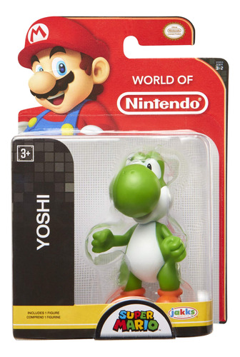 World Of Nintendo Super Mario 2.5 Yoshi Mini Figura