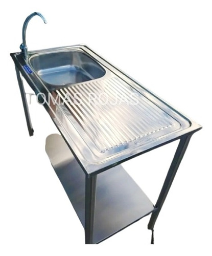 Imagen 3 de 6 de Lavabo Fregadero Lavaplatos Acero Inoxidable Americano