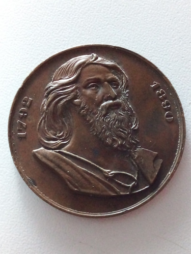 Medalha Joaquin José Da Silva Xavier. Tiradentes Lote 3855
