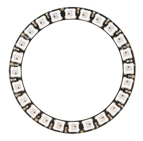 Neo Pixel Anillo 24 Led Rgb 5050 Ws2812