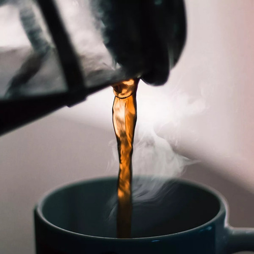 2 Pzas De Cafetera Prensa Francesa 350ml Vaso De Vidrio Color Negro