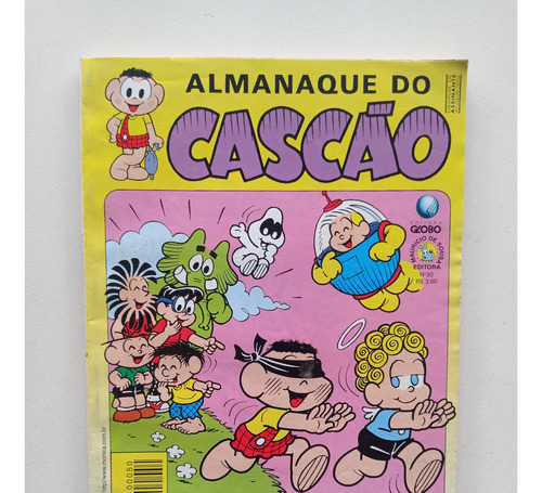 Almanaque Do Cascão Nº 50 - Ed. Globo - 1999