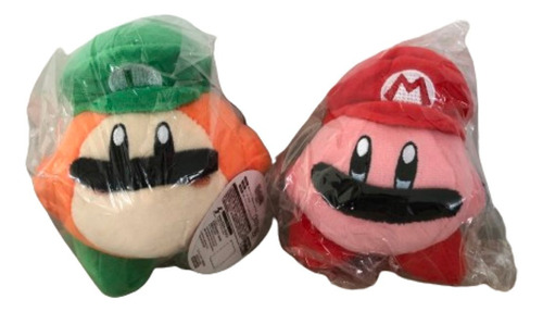 Peluches Kirby Super Mario Y Waddle Dee Luigi