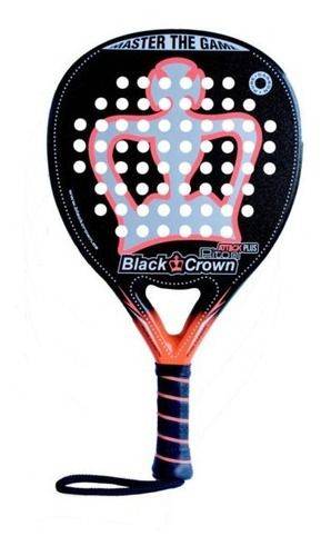 Paleta Black Crown Piton Attack Plus Pala Padel + Funda