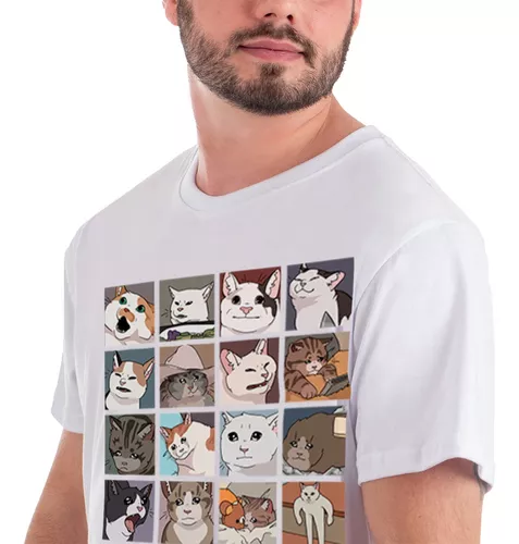 Camiseta Meme Engraçado Se Não Conseguir, Arrume Um Gato! - Culpa