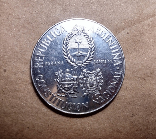 Moneda Convención Nacional Constituyente 1994 $ 5