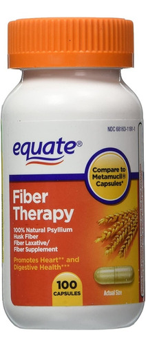 Equate Fiber Therapy - Psyllium - Unidad a $2886