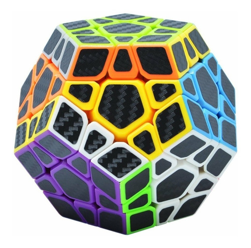 Cubo Megaminx Fibra Carbono Meilong Colección