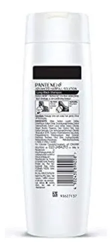 Pantene Advanced Hair Fall Solution ChampĂș Largo Negro, 180