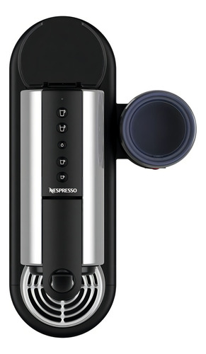 Cafeteira Nespresso Citiz Platinum cor inox & Milk preto 110v