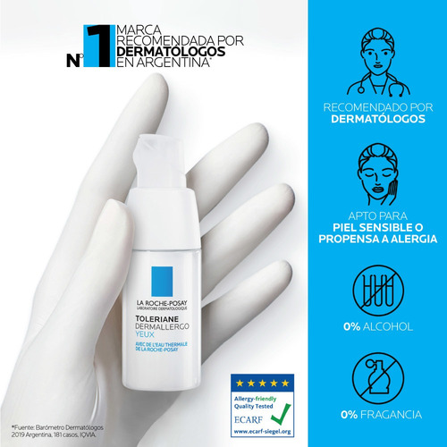 La Roche Posay Toleriane Dermallergo Ojos Crema 20ml