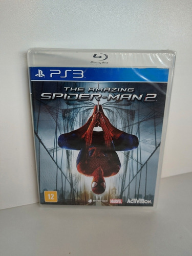 Amazing Spider Man 2 Original Mídia Física Lacrado Novo Ps3