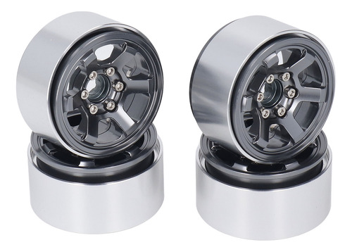 Juego De 4 Cubos De Rueda Rc Beadlock, Llanta Cnc De Aleació