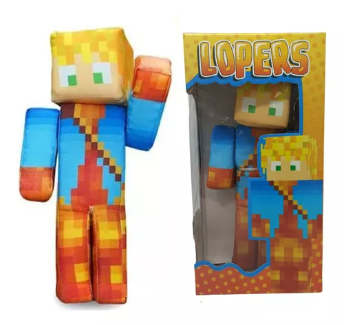 Boneco Steve Pelúcia Minecraft em 2023  Pelucia minecraft, Bonecos de  pelúcia, Pelúcia