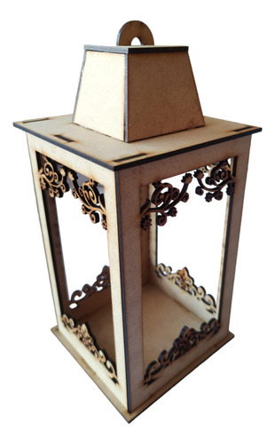 Farol Centro De Mesa Mdf 10 Pz