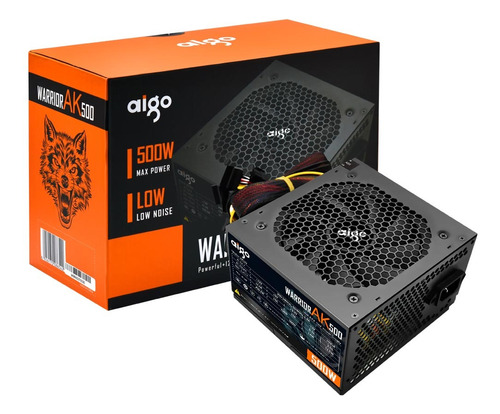 Aigo AK500 fuente 500w color negro