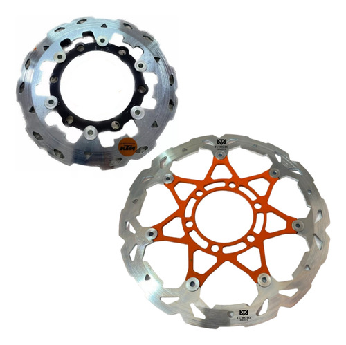 Juego Discos De Freno Flotantes Ktm Adventure 250 / 390