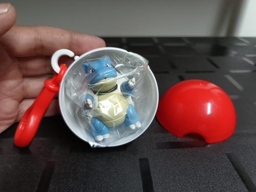 Figura Pokemon Blastoise Burger King Pokebola 1999lanza Agua