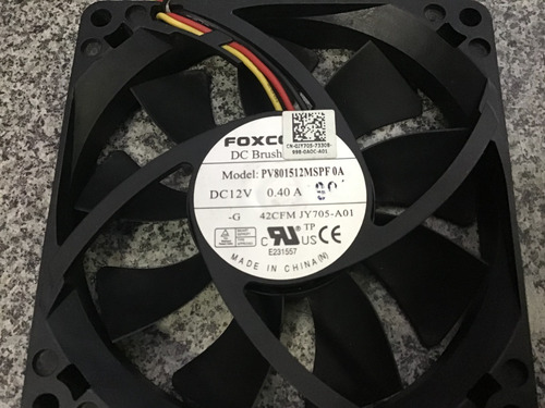 Ventilador Foxconn Pv801512mspf 3 Pines (Usado)