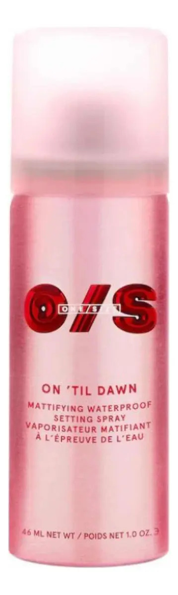 One Size On 'Til Dawn Mattifying Waterproof Setting Spray Travel-Sized 1oz/46ml