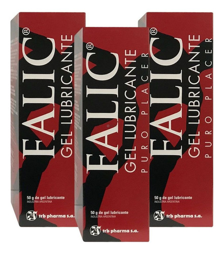 
Lubricante y gel íntimo TRB Pharma Falic Gel Íntimo Puro Placer 150mL 150g