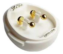 Comprar Caravanas Abridores Oro 18k Tamaño Bebe O Adulto Para Regalo