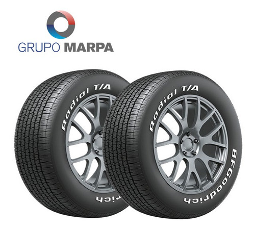 Paquete 2 Llantas  Bfgoodrich Radial T/a P205/60 R13