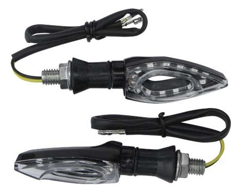 Faro Direccional Led Hueco Negro 001 Para Moto