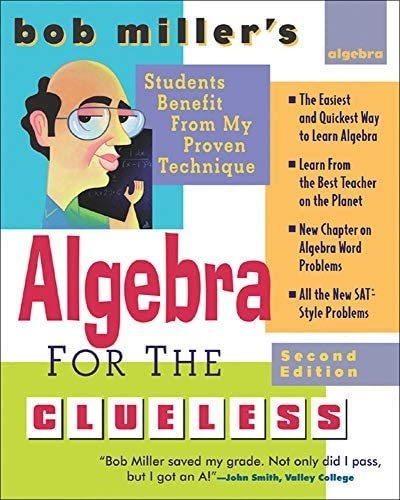 Libro: Bob Miller S Algebra For The Clueless (clueless Serie