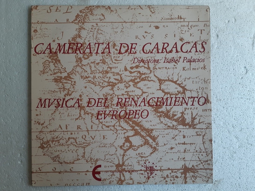 Album 2 Discos Lp Renacimiento Europeo / Camerata De Caracas