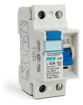 Comprar Disyuntor Diferencial Interruptor Bipolar 2x40 40a Amp Sica