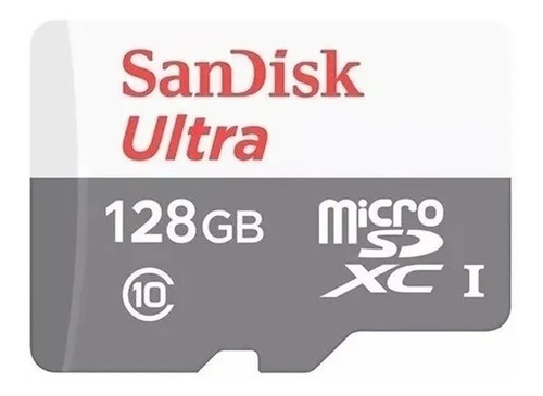 Micro Sd Tarjeta Memoria 128gb 80mb/s Sandisk Clase 10